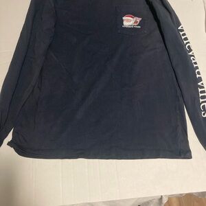 Vineyard Vines Dark Blue Crew Neck Tee